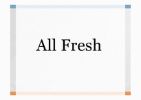 All Fresh(웰빙 착즙주스바) 사업계획서 -1