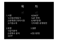 사업계획서 Sand Dish 기업소개, 경쟁사 분석 -2