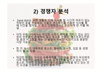 사업계획서 Sand Dish 기업소개, 경쟁사 분석 -8