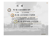 스포츠와 문화 의미, 구성체계 -2