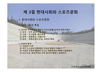 스포츠와 문화 의미, 구성체계 -11