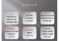김밥 사업계획서 -11