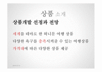 여행사 사업계획서 HONEYROMAN TOUR -14