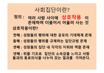 스포츠와 집단 - 스포츠 사회화 집단의 정의 -2