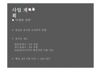 sweet story, 뷔페 사업계획서 -12