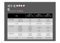sweet story, 뷔페 사업계획서 -15