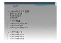 스포츠와 경제 - 스포츠의 경제적 접근 -2