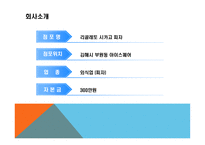 사업계획서 리골레토 시카고 피자 매장 -5