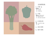 건강카페, 디저트 사업 계획서 -2