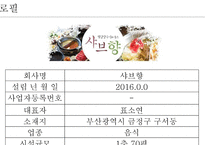 사업계획서 샤브향 프렌차이즈 -3