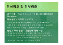 독일 연구 - 정식국호 및 정부형태 -3