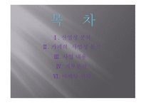 사업계획서_산업성 분석, 카페의 사업성 분석, 사업 내용 -1