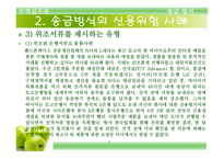 송금방식에 의한 대금결제 -18