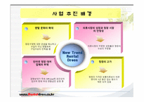 Rental Dress-Shop 사업계획서 -4