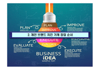 사업계획서 - 개인 브랜드 치킨 가게 창업 -8