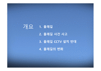 제주도 올레길 CCTV - 올레길, 올레길 사건 사고, 올레길 CCTV 설치 반대, 올레길의 변화 -2