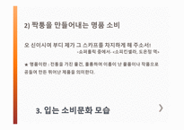 입는소비문화 - 옷을 입는 의미는, 입는 소비문화의 변화 과정, 입는 소비문화 모습, 생각하며 입는 소비문화 -14
