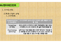 사업계획서 MJ엔터테인먼트 -10