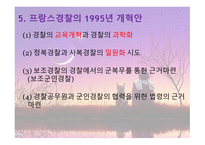 프랑스 경찰 역사, 조직, 기타 주요사항 총정리 -8