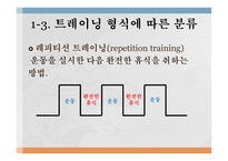 트레이닝 방법론 - 트레이닝과 체력의 개념 -12