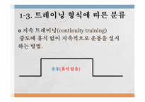 트레이닝 방법론 - 트레이닝과 체력의 개념 -14