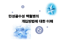만성질환자 사례연구 (만성골수성 백혈병) -10