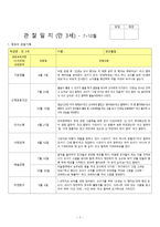 2018년 만3세 7~8월 관찰일지 10명분 3차지표통과-7