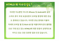HTML5 And The Future of Web - 역사, 소개    -7