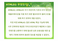 HTML5 And The Future of Web - 역사, 소개    -8