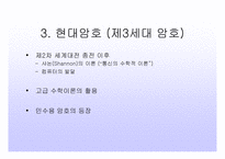 암호란 무엇인가, 고전암호, 현대암호 -13