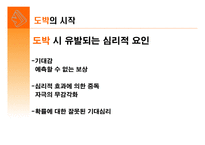 도박중독성과 심리학 -12