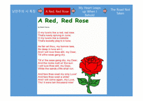 Poet of Romanticism, 낭만주의 시 특징 -10