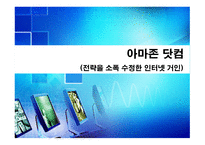아마존 닷컴 (전략을 소폭 수정한 인터넷 거인) -1