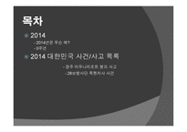 Korea Accident - The first half-year - -2