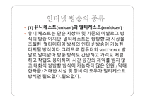 인터넷 방송국 종류, 장점, 구성도   -7