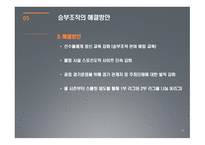 스포츠 선수의 승부조작의 문제점과 해결방안 -14