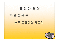방송편성개편 계획 - 개편방송사소개, 드라마계획 -10