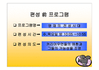 방송편성개편 계획 - 개편방송사소개, 드라마계획 -11