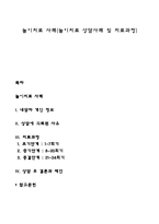 놀이치료 사례(놀이치료 상담사례 및 치료과정)-1