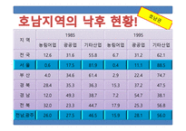 호남권의 경제발전과 동향1-10