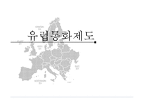 유럽의 통화제도-1