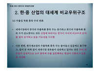 한중 산업의 분업 및 경쟁구조 분석-14