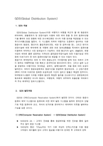 GDS Global Distribution System보고서-1