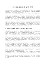 마이크로소프트의 성장전략-1