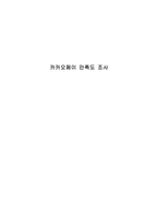 카카오 카카오페이 만족도 조사-1