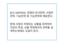 BCG MATRIX The Boston Consulting Group Matrix개론-4