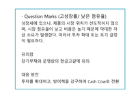 BCG MATRIX The Boston Consulting Group Matrix개론-16