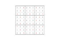 스도쿠 Sudoku-17