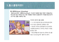 홈스쿨링 HomeSchooling보고서-4