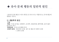 유아 문제행동의 유형과 원인-5